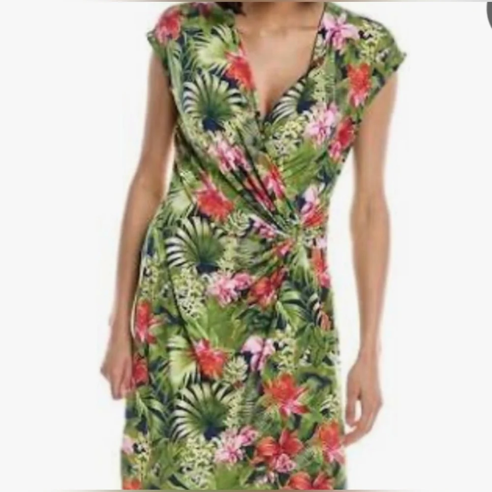 NWT Tommy Bahama Clara Paradise Perfect Sheath Dress Size L Resortwear